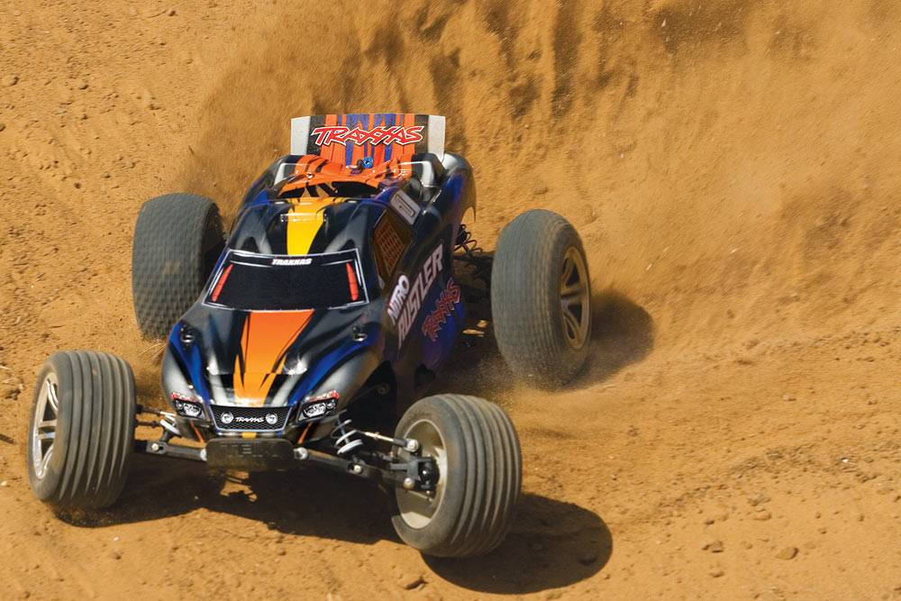 Traxxas 1/10 Scale Nitro Rustler TRA 44096-3 - HobbyQuarters