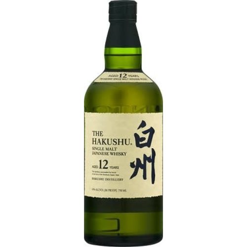 The Hakushu 12 Year Single Malt Japanese Whisky, Japan (750ml) The Hakushu 12 Year Single Malt Japanese Whisky, Japan (750ml)
