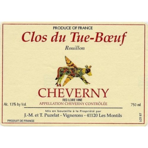 Clos du Tue-Boeuf, Rouillon Cheverny Rouge ‘Pinot Noir’ 2016 (750ml) Clos du Tue-Boeuf, Rouillon Cheverny Rouge ‘Pinot Noir’ 2016 (750ml)