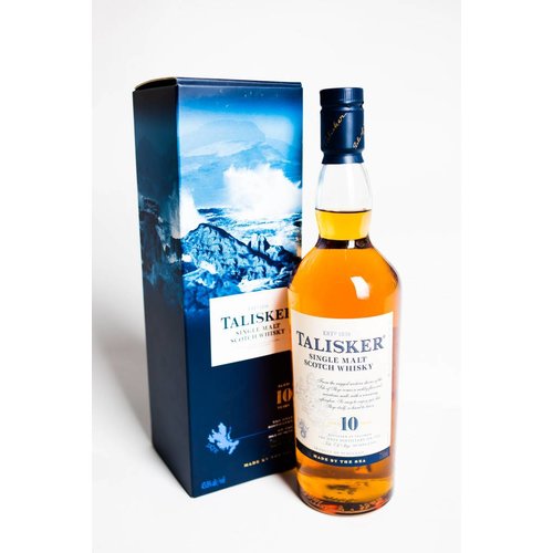Talisker 10 Year Single Malt Scotch Whisky, Isle of Skye, Scotland (750ml) Talisker 10 Year Single Malt Scotch Whisky, Isle of Skye, Scotland (750ml)