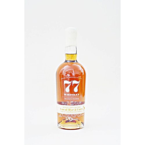 Breuckelen Distilling Whiskey 77 'Local Rye & Corn', Brooklyn, New York (750ml) Breuckelen Distilling Whiskey 77 'Local Rye & Corn', Brooklyn, New York (750ml)