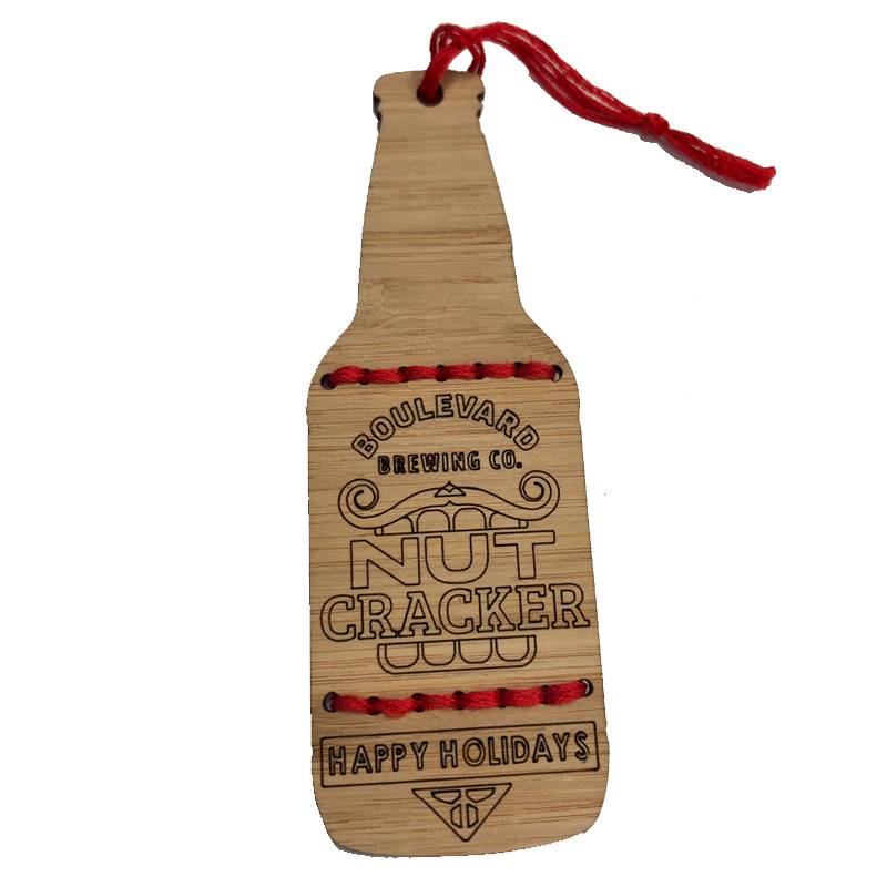 Nutcracker Bottle Ornament Boulevard Brewing Company Gift Shop