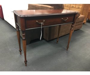 Small Console Table W Turned Legs Heirloom Home