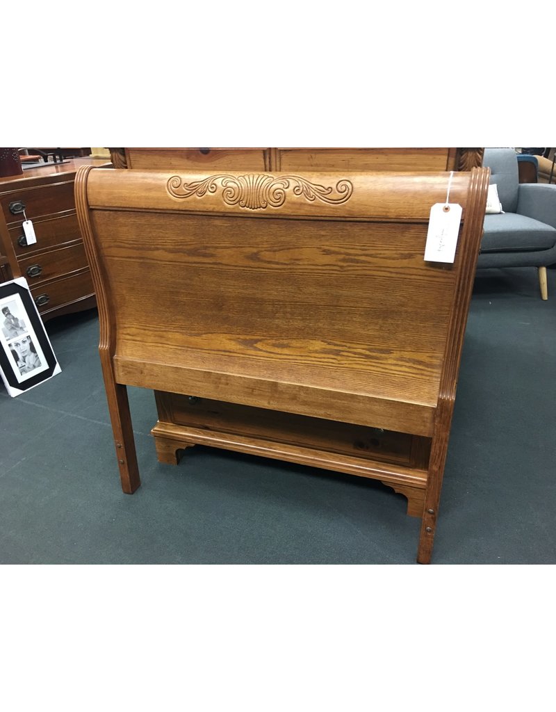 Oak Headboard Twin Heirloom Home