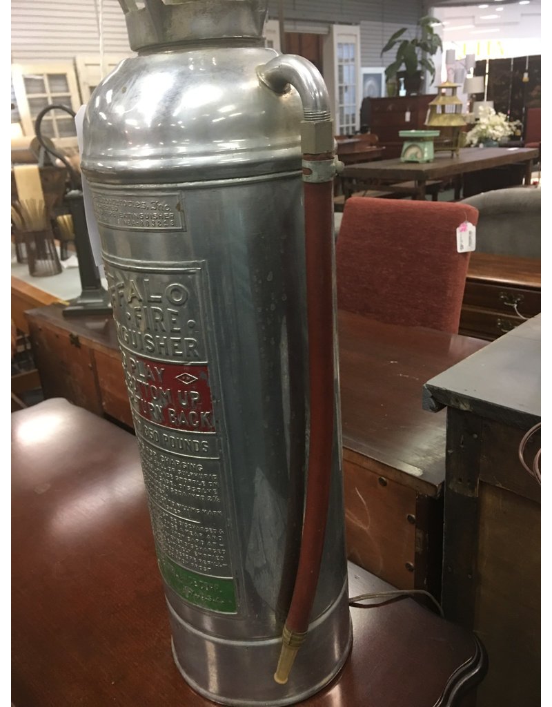Vintage Fire Extinguisher Lamp Heirloom Home