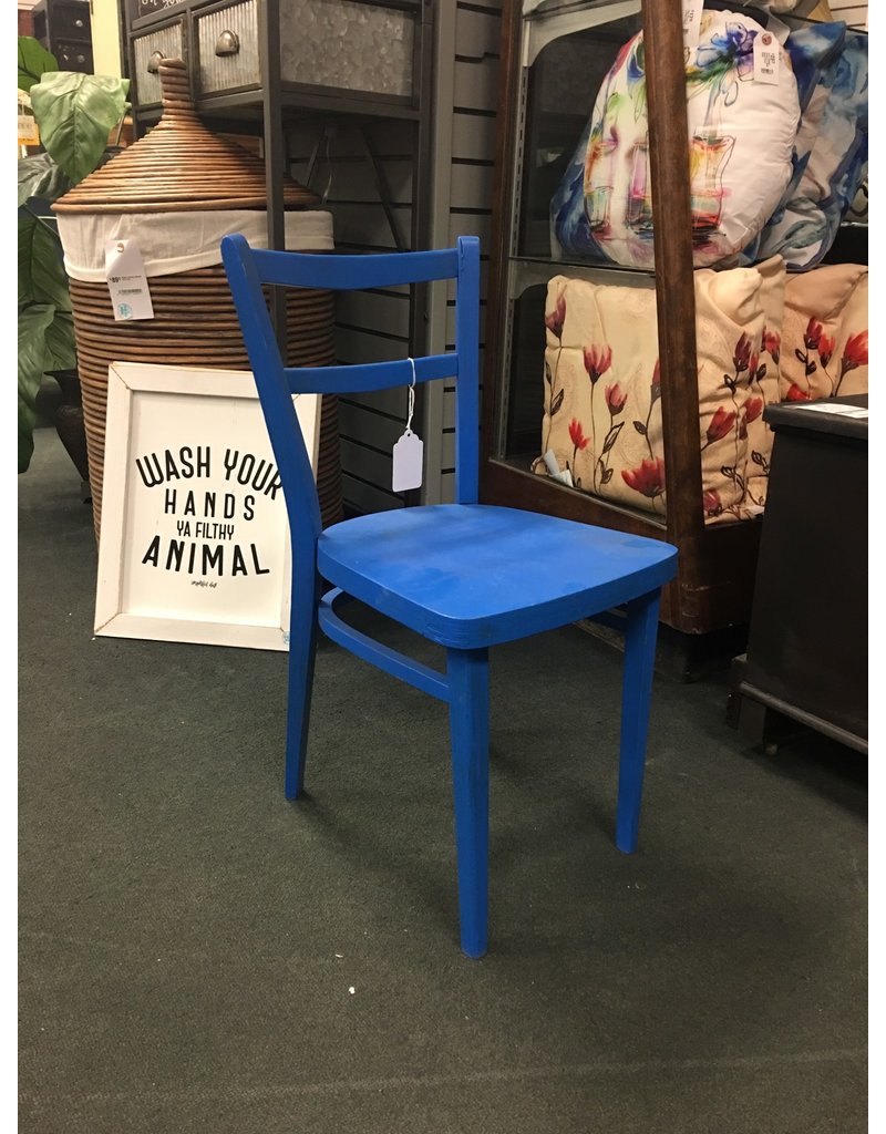 Child Size Blue Painted Chair Heirloom Home