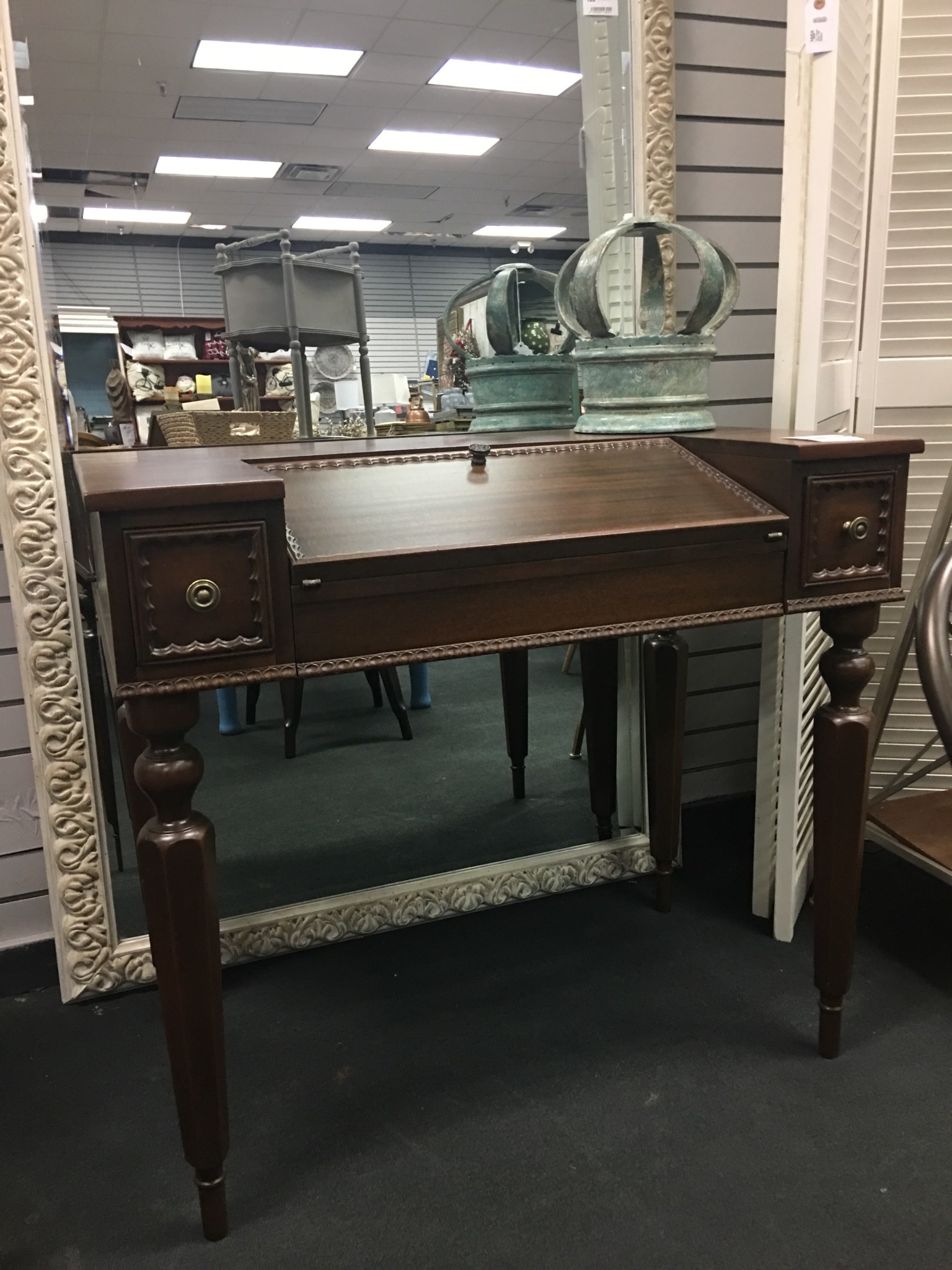 Slant Top Writing Desk Heirloom Home