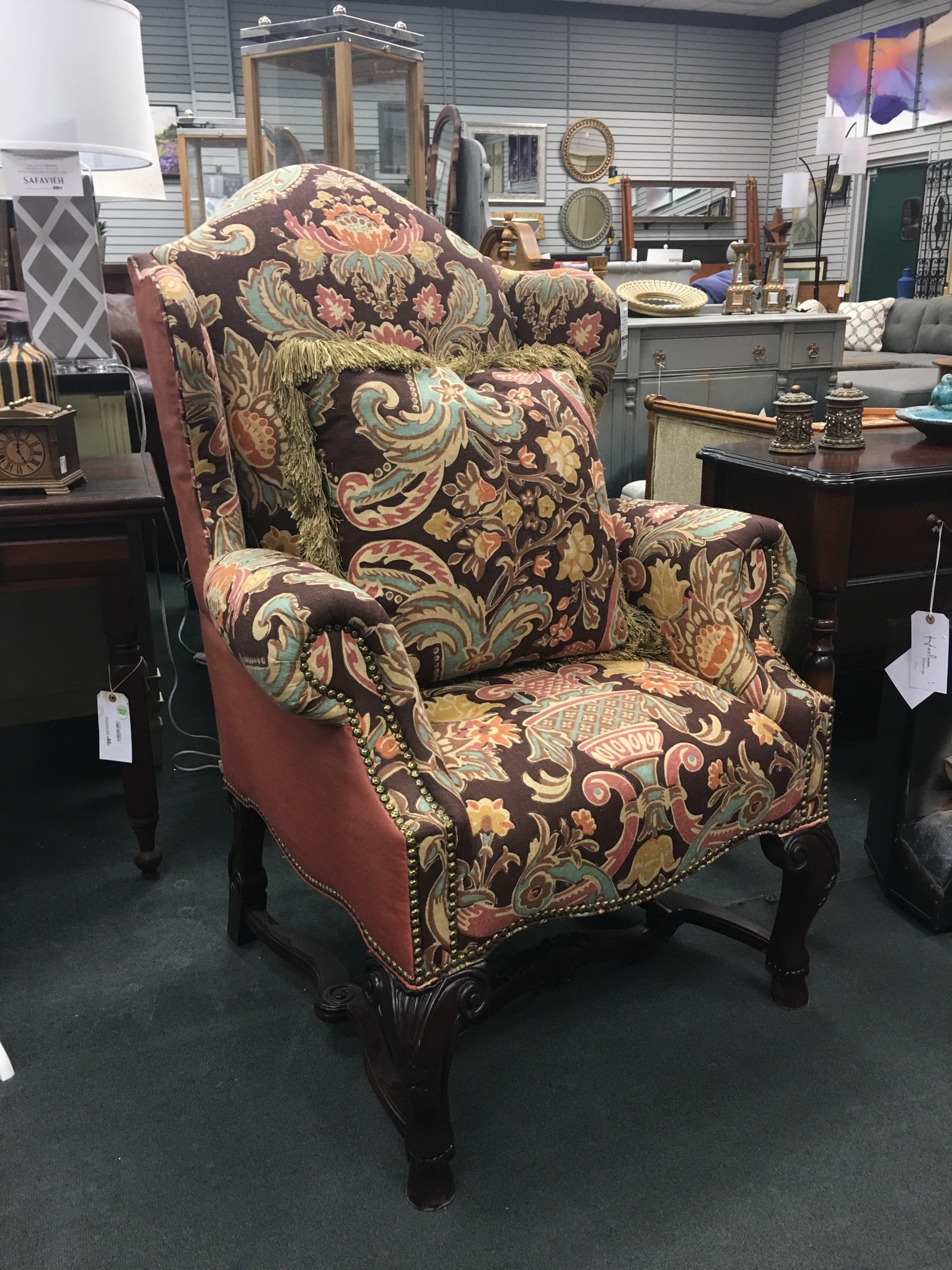 Wingback Armchair by Hickory Chair Heirloom Home