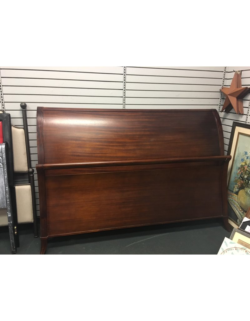 Arhaus Sleigh Bed King Heirloom Home