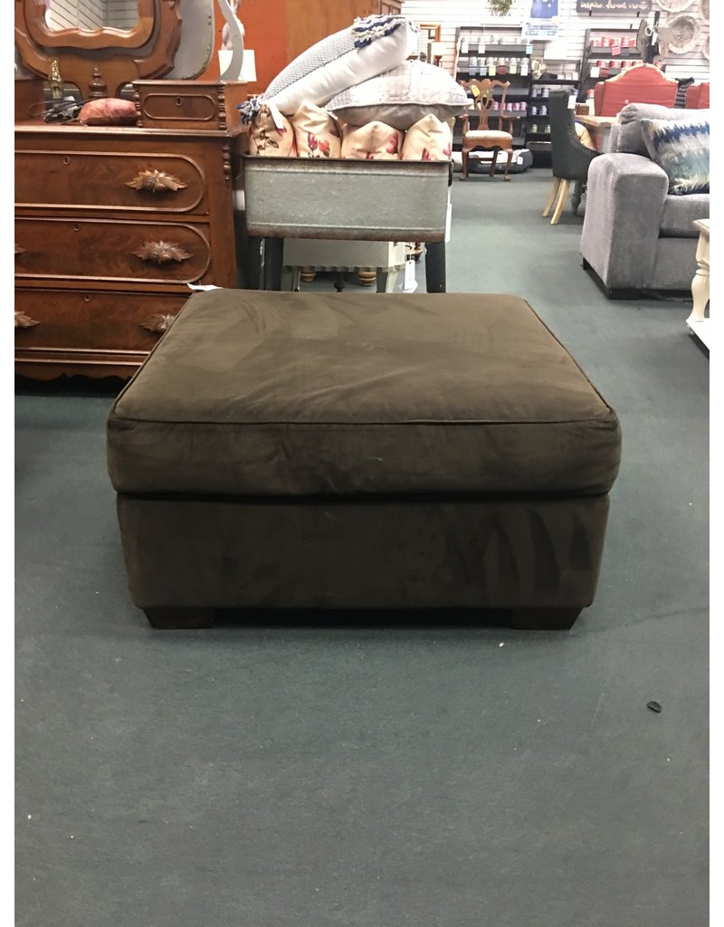 Extra Large Square Upholstered Ottoman Heirloom Home