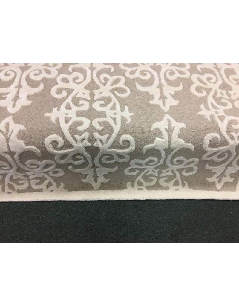 Talence Hand Tufted Sand Ivory Area Rug 5x8