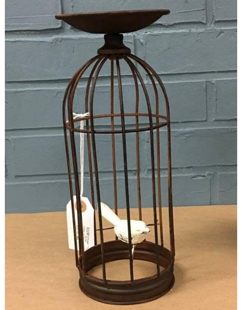Birdcage Candle Holder, 10.75" Heirloom Home