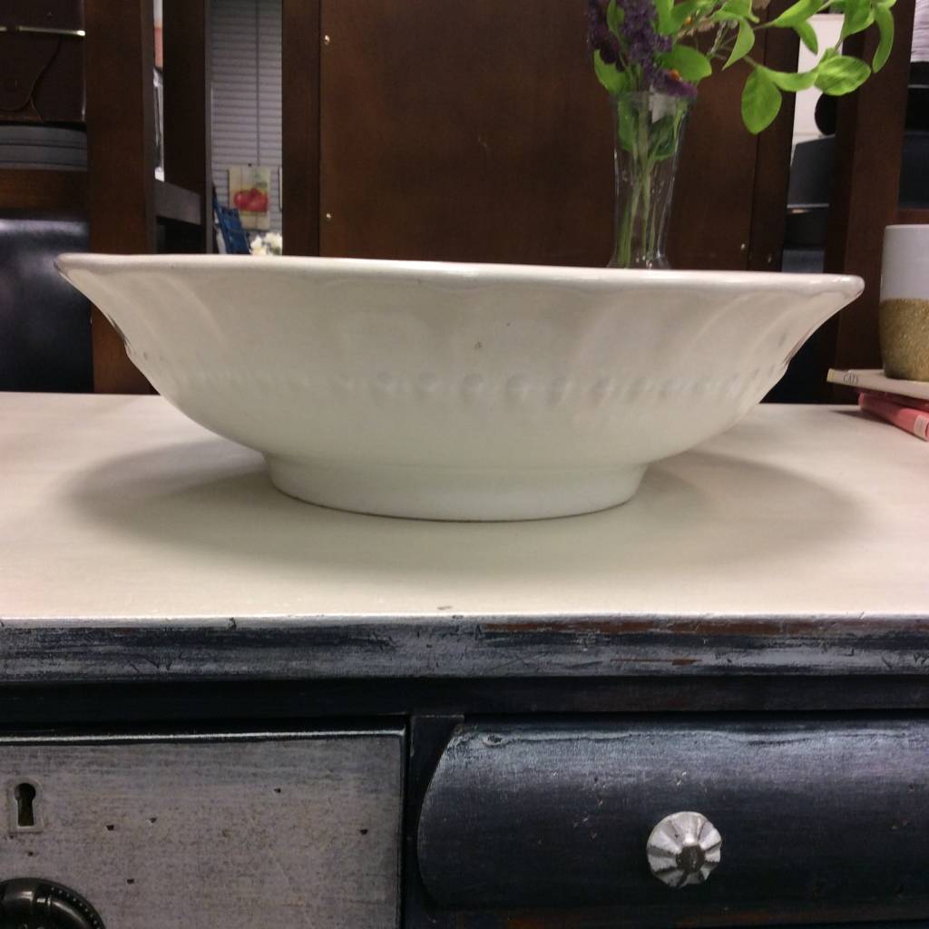Large Ironstone Bowl Heirloom Home