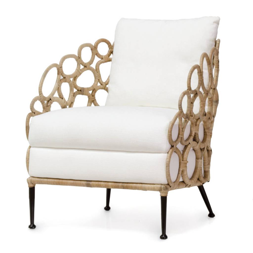 Excentricities Ella Lounge Chair Sailcloth Salt