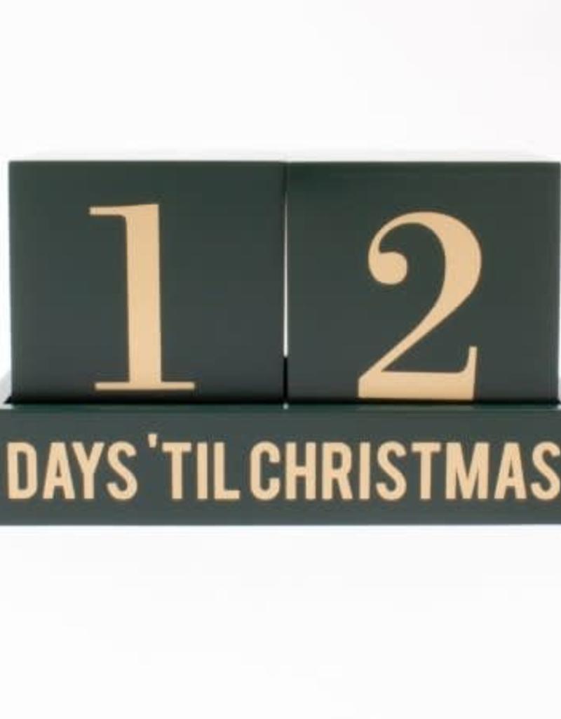 30 day countdown calendar green all good things calander countdown