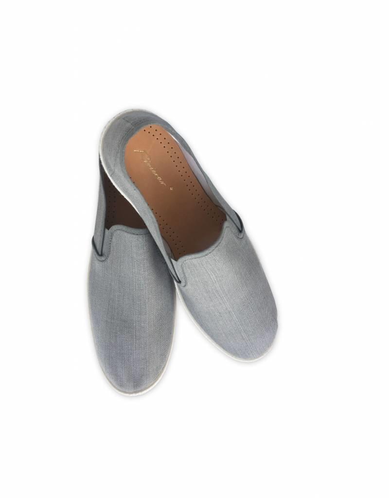 Rivieras Gris Jean Color Shoes Sal de Mar