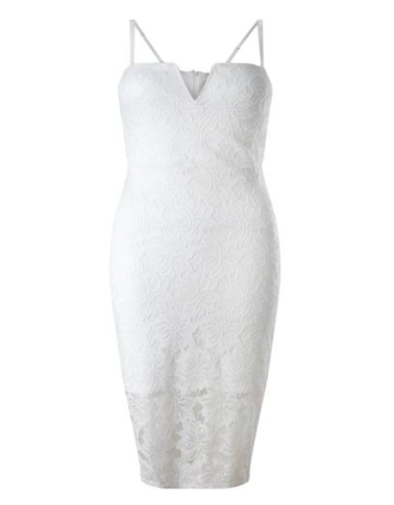 lipsy vip lace floral detail bodycon dress