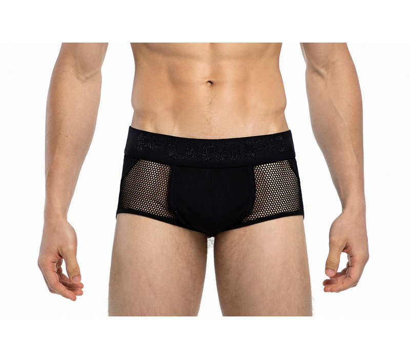 Боди из сетки мужское SoftLine Collection, чёрное, M/L 0T-00015032 - Soft Line collection - Мужское ролевое эротическое бельё - Купить
