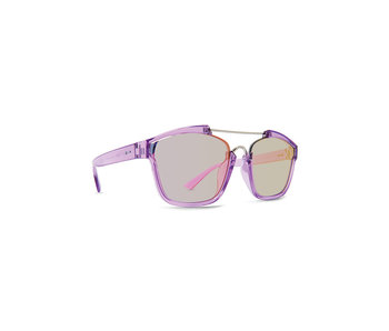 Dot Dash Mens Confuego Sunglasses,OS,Purple//Pink