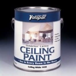 Valspar 27 1426 White La Tex Ceiling Paint Gal