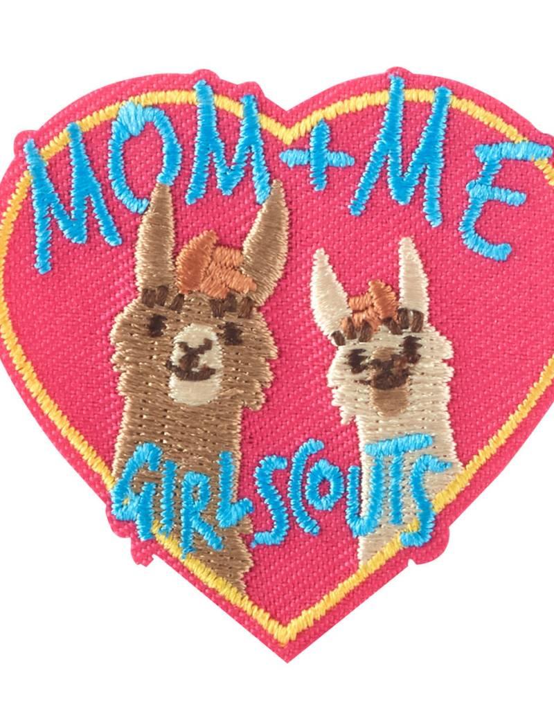 GIRL SCOUTS OF THE USA Llamas Mom & Me IronOn Fun Patch Girl Scouts