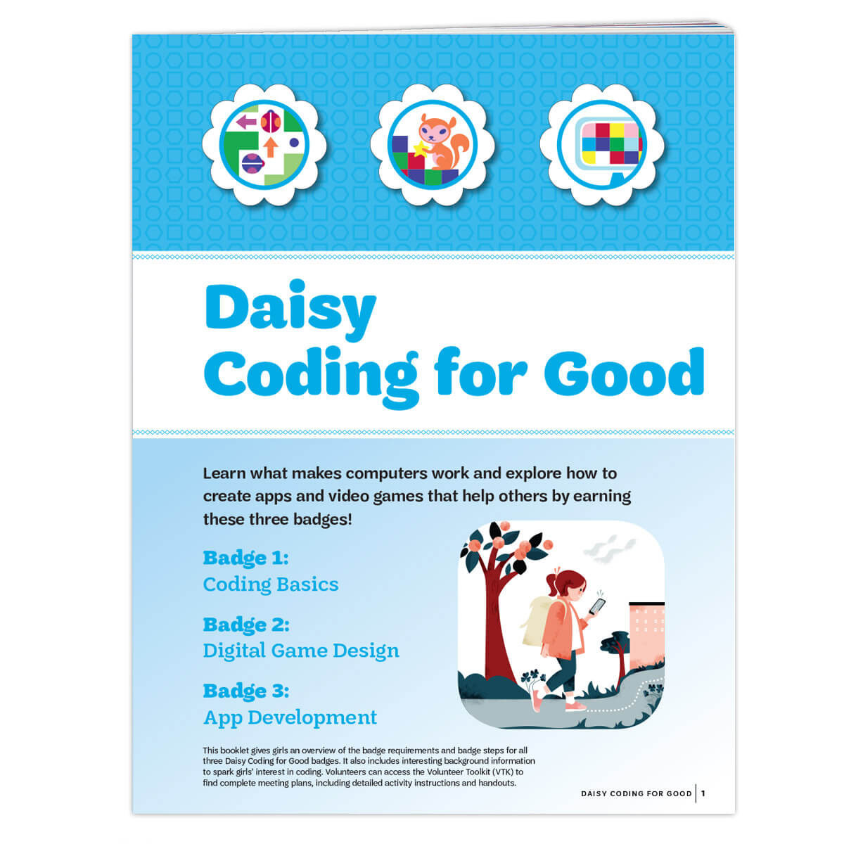 Daisy Coding For Good Badge Requirements Pamphlet Girl Scouts of
