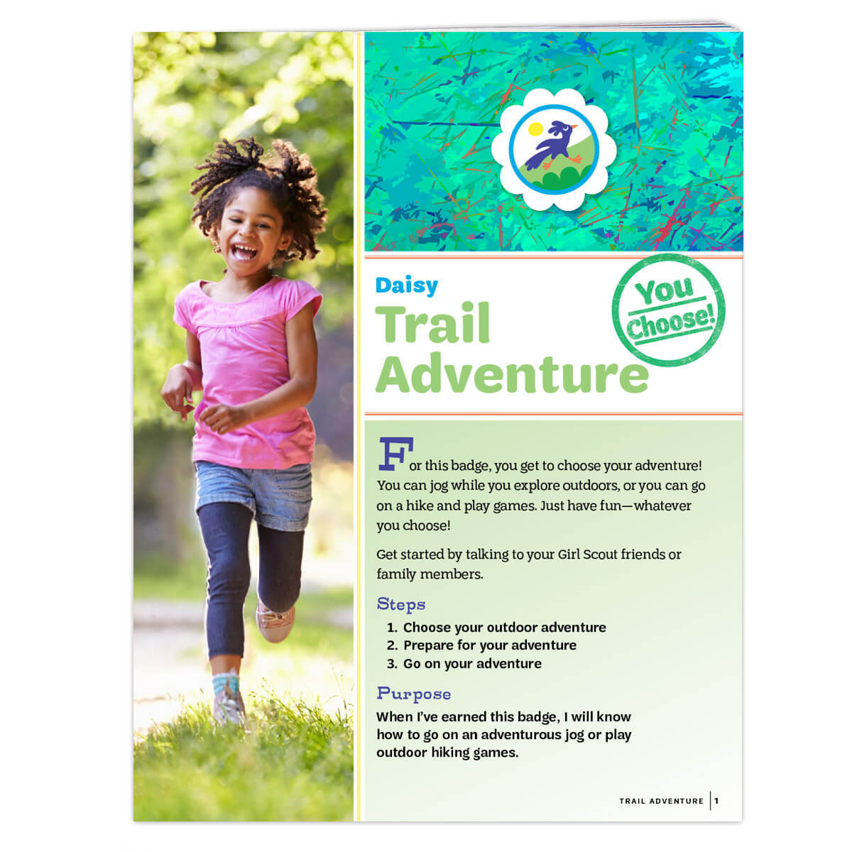 Daisy Trail Adventure Badge Requirements Pamphlet Girl Scouts of