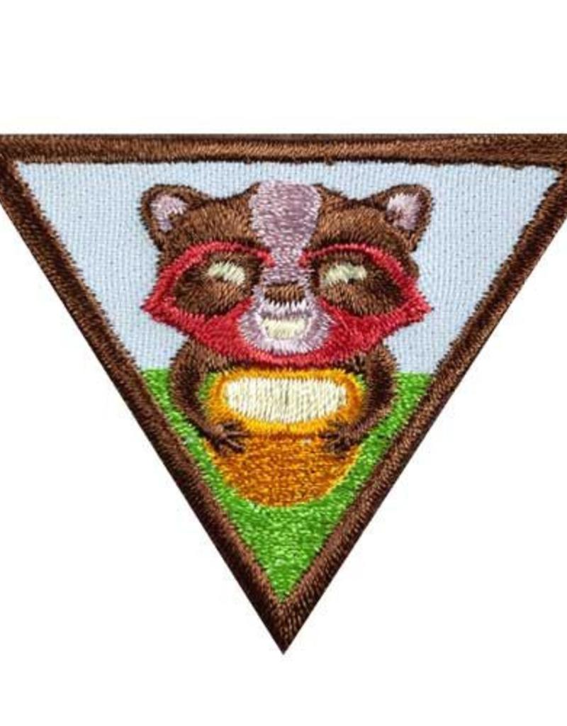 GIRL SCOUTS OF THE USA Brownie Potter Badge Girl Scouts of Silver