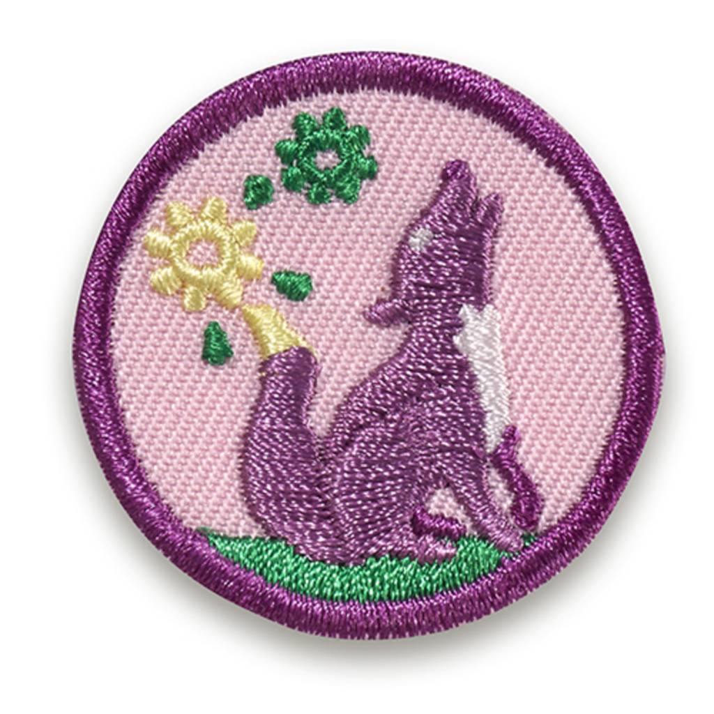 GIRL SCOUTS OF THE USA Junior Outdoor Art Explorer Badge Girl Scouts