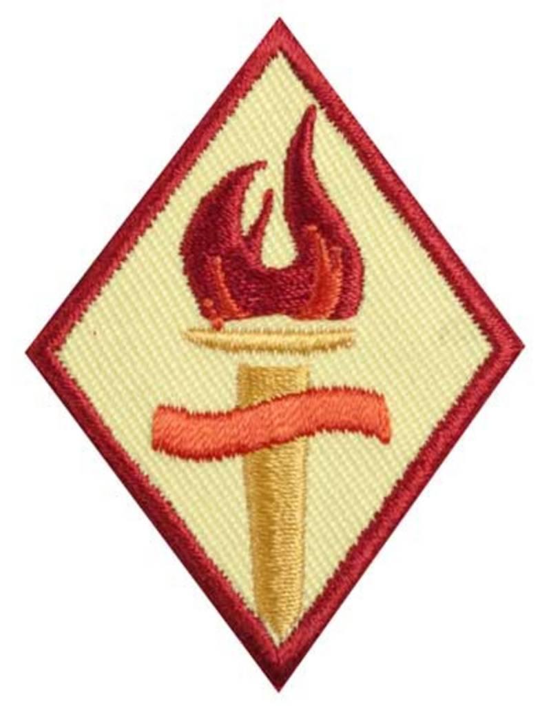 GIRL SCOUTS OF THE USA Cadette Field Day Badge - Girl Scouts of Silver ...