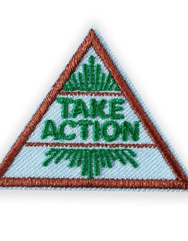 Girl Scouts Of The Usa Brownie Take Action Award Badge Girl Scouts Of Silver Sage Council Shop 0886