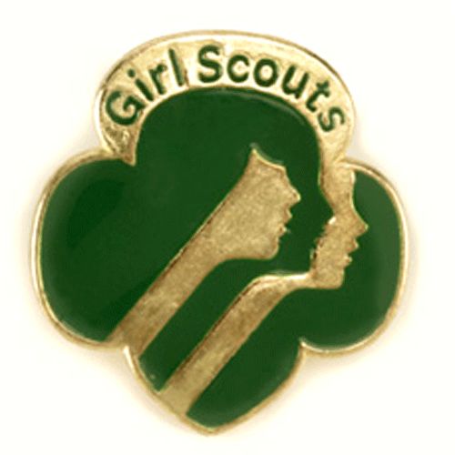 GIRL SCOUTS OF THE USA GS Membership Pin Contemporary Profiles Girl