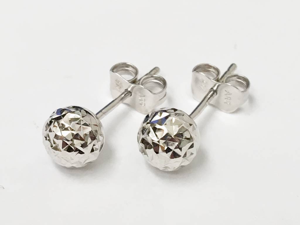 Mens 6mm diamond earrings Clearance