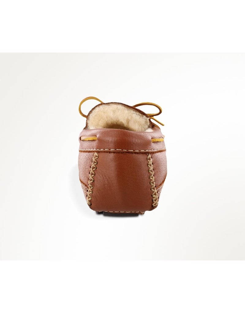 sheepskin moose slipper