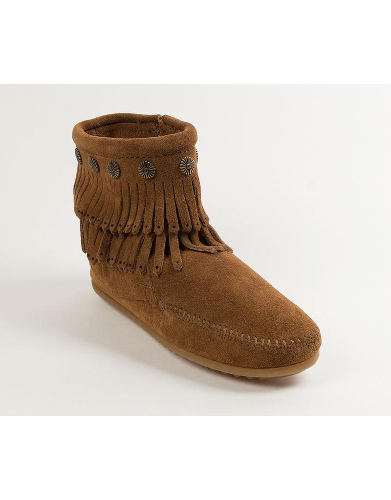 minnetonka double fringe boot