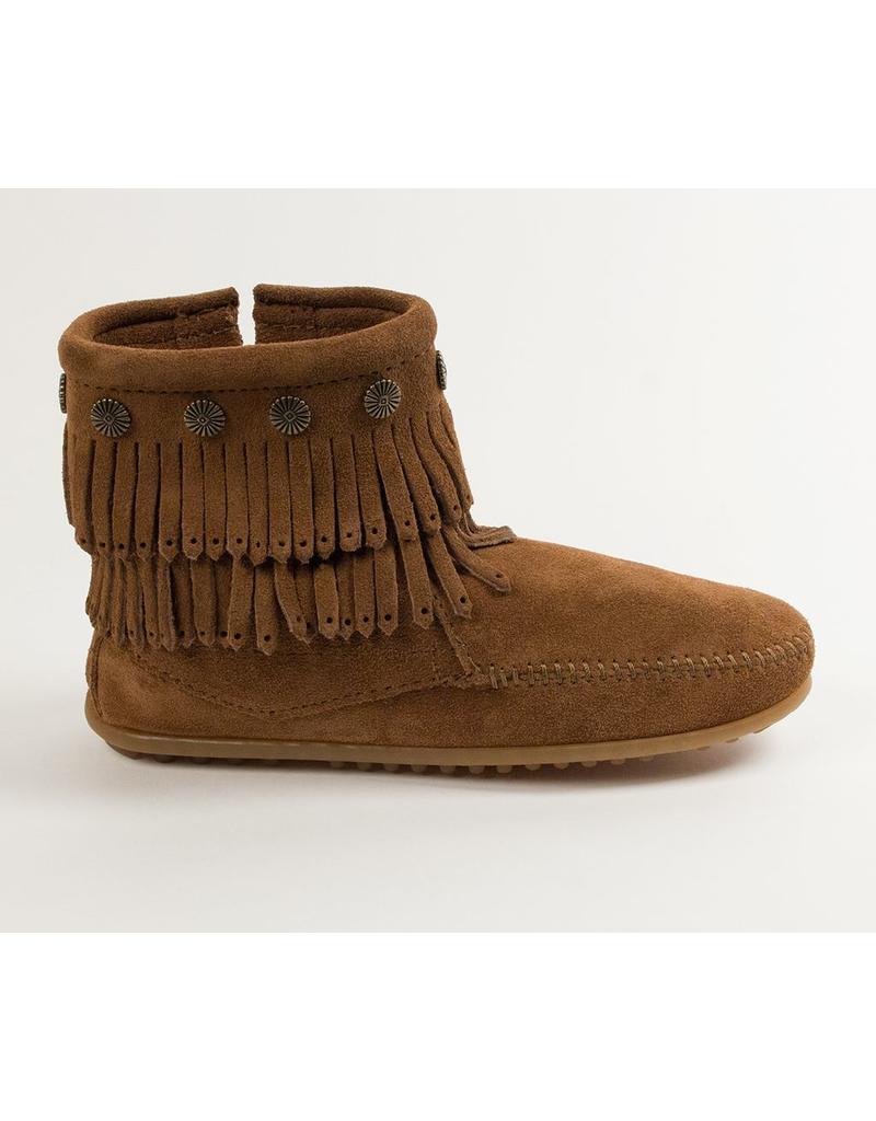 minnetonka double fringe boot