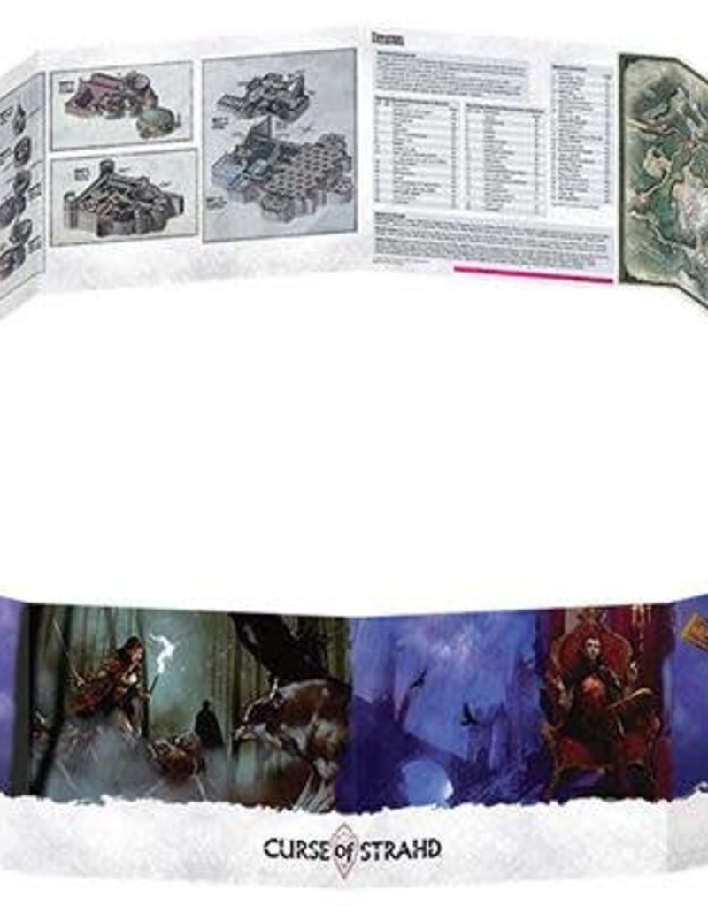 Wizards of the Coast D&amp;D: Curse of Strahd: DM Screen - MANDALORIAN EMPORIUM