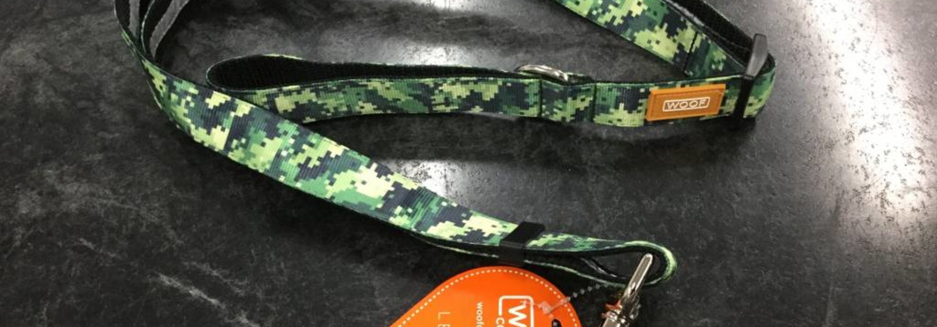 Woof Concept 1” x 5’ Leash Camo