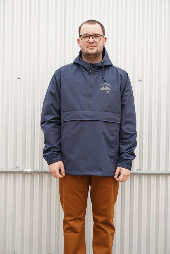 OUTTA CUSTOM HALF-ZIP ANORAK JACKET - Outtabounds