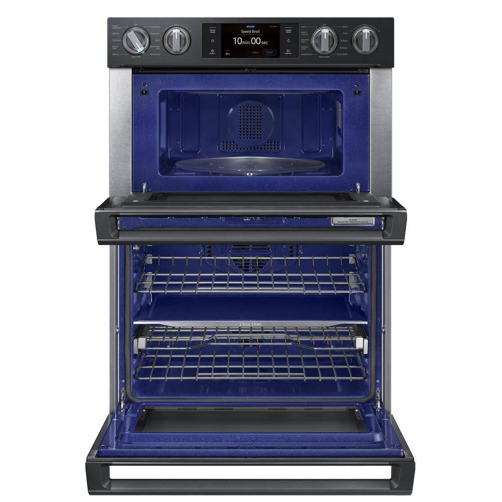 Samsung 30" Convection Microwave Oven Combo Black Stainless Smart Buy