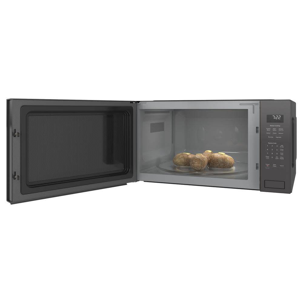 GE Profile 2.2 BuiltIn Microwave Gray Smart Buy Appliance Outlet