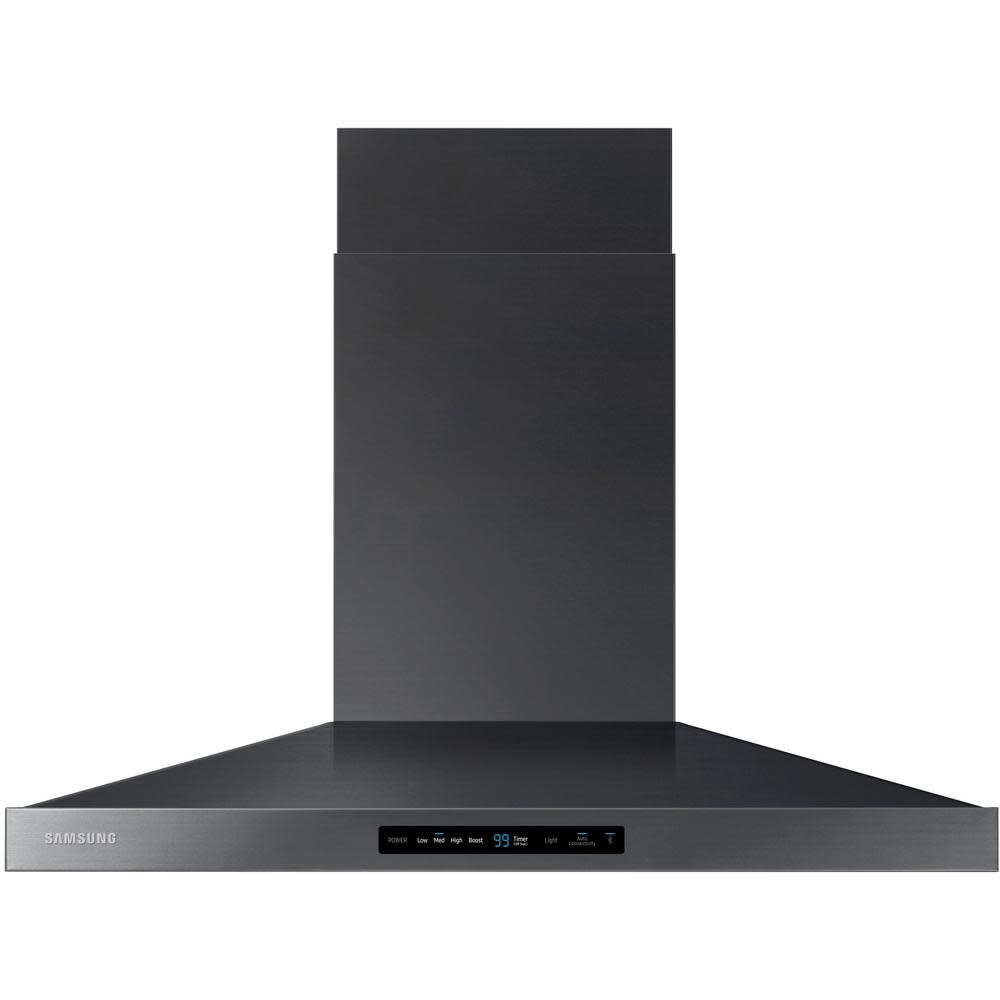 Samsung 36" Chimney Range Hood Black Stainless Smart Buy Appliance Outlet