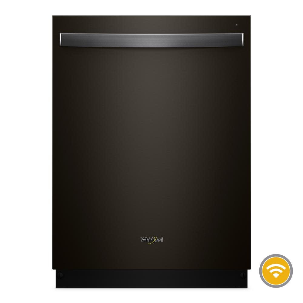 Whirlpool Fully Integrated Dishwasher Black Stainless Smart Buy