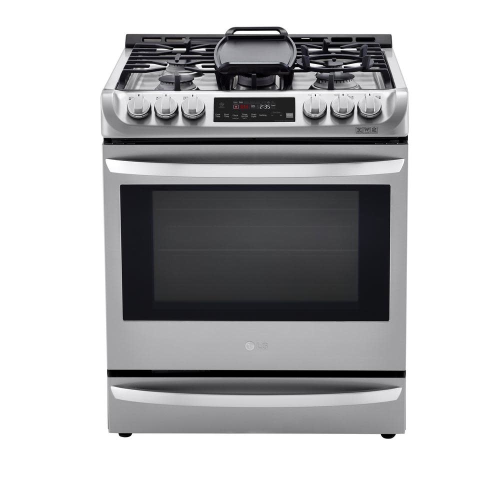 LG SlideIn Convection Dual Fuel Range Stainless Smart Buy Appliance