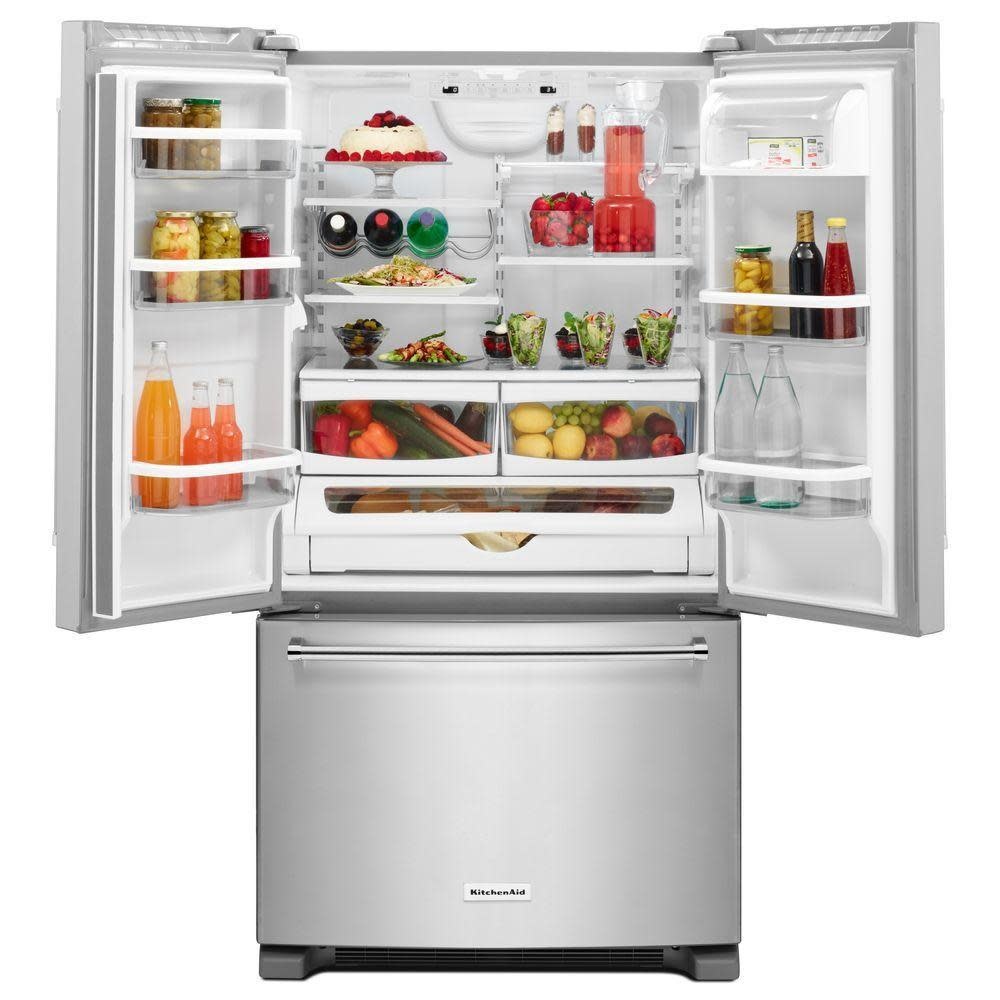 KitchenAid Kitchenaid 25.2 French Door Refrigerator Stainless Smart