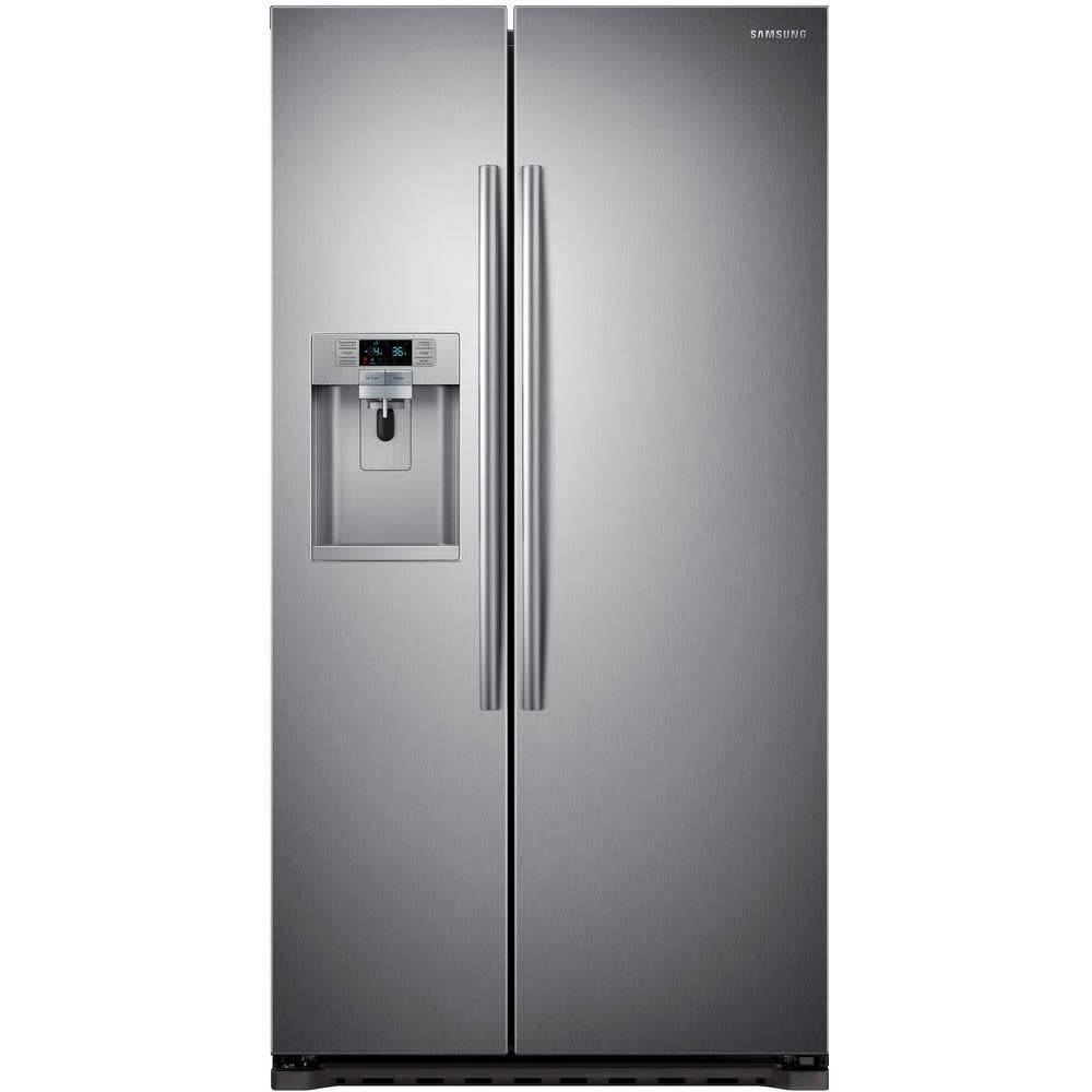 Samsung Samsung 22.3 Counter Depth SxS Refrigerator Stainless Smart