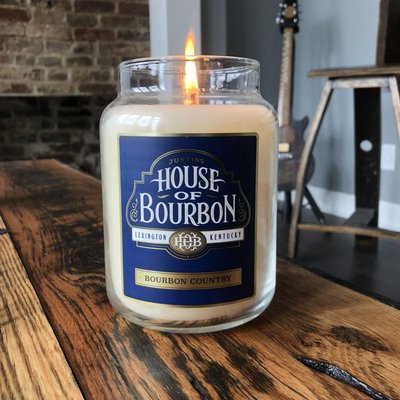 Justins' House of Bourbon Candleberry Candle Justins' House of Bourbon Candleberry Candle