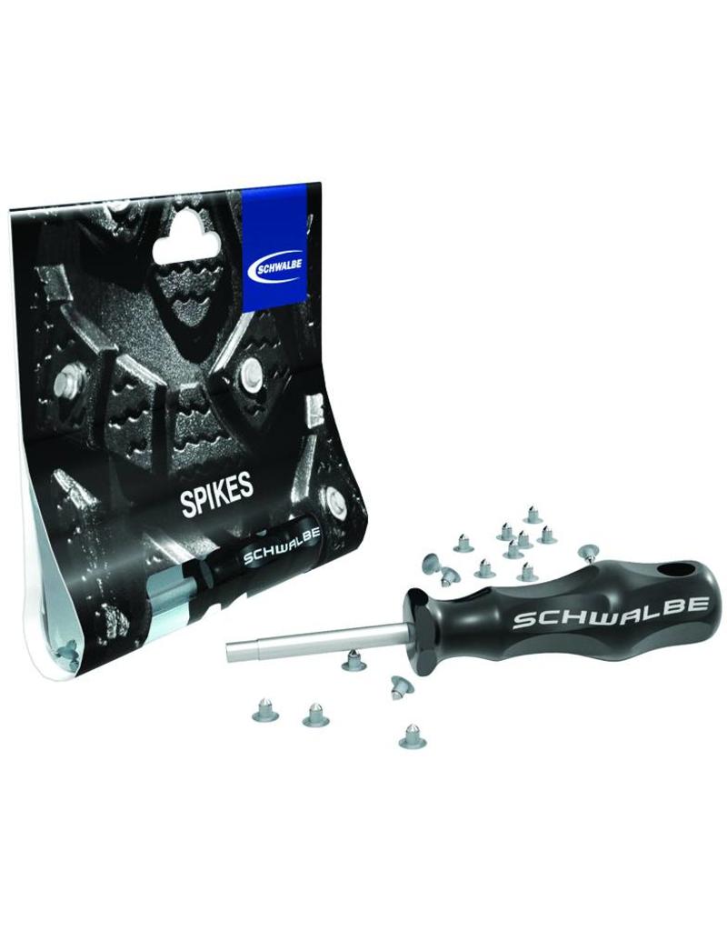 SCHWALBE Kit de crampons Schwalbe avec outil d'installation Vélozophie