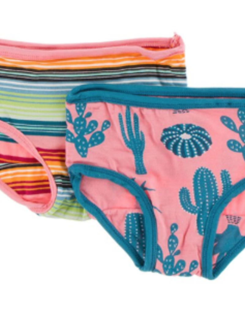 Panties Set Strawberry Cactus/Stripe Tip Toes
