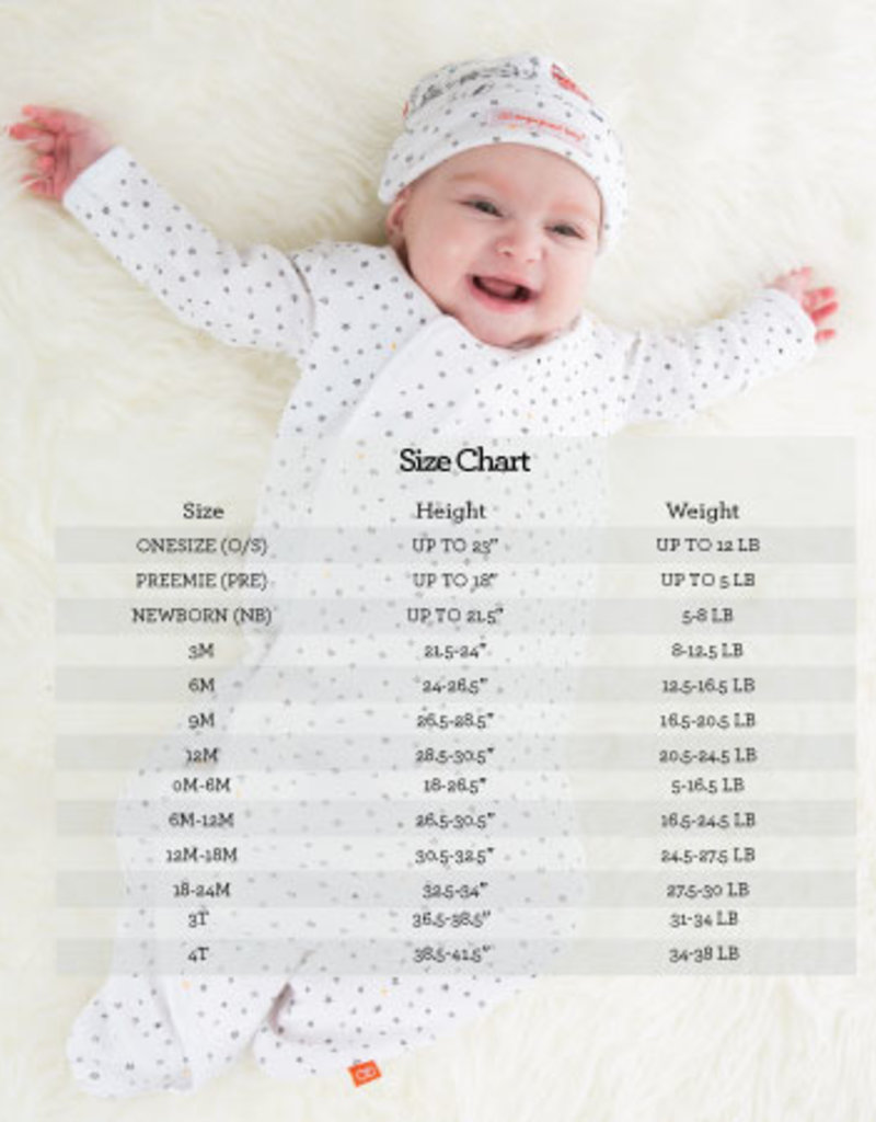 Magnetic Me Size Chart